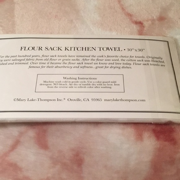 Lavender Bundle Designer Flour Sack Dish Towel NWT - Picture 5 of 12